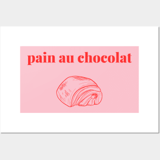 Pain Au Chocolat Posters and Art